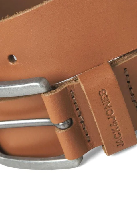 Колан Jacpimp Leather 12280143 18-1421 TCX cognac — снимка 2