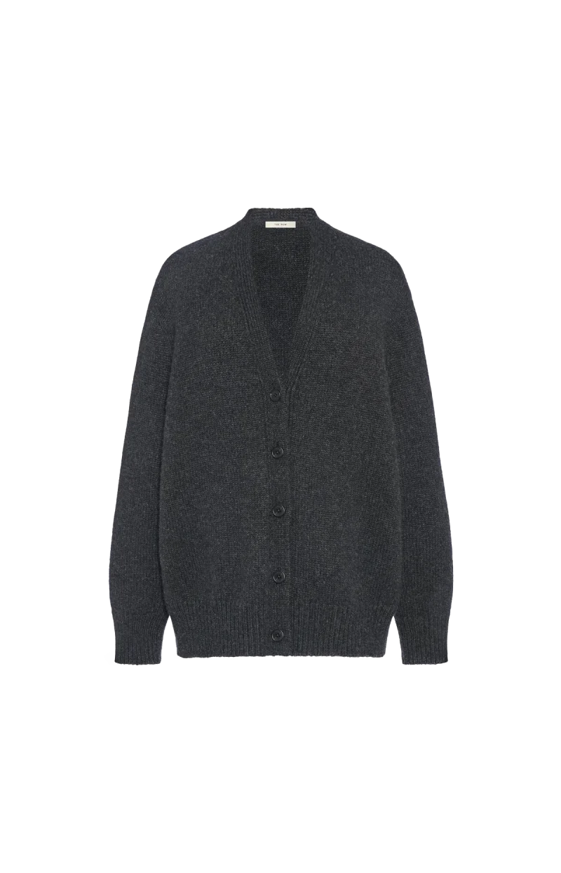 Pranavy Cardigan in Charcoal