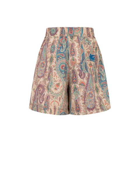 Бермуди с цялостен принт Etro Kids — снимка 2