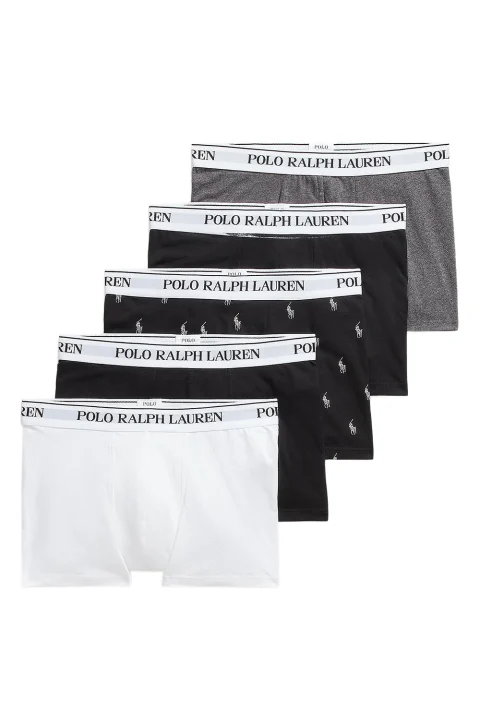 Бельо (Pack of 5) Clssic Trunk 714864292017 5pk wht/blk/blk/bc hr/ blk pp