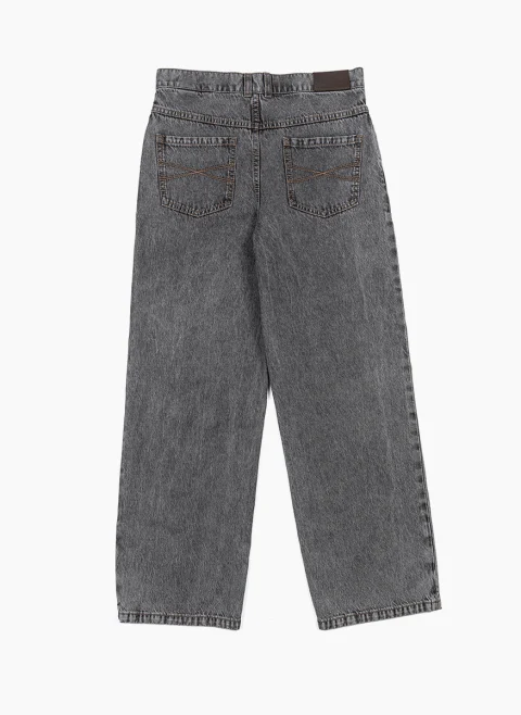 Класически деним с монили Brunello Cucinelli Kids 6 — снимка 2