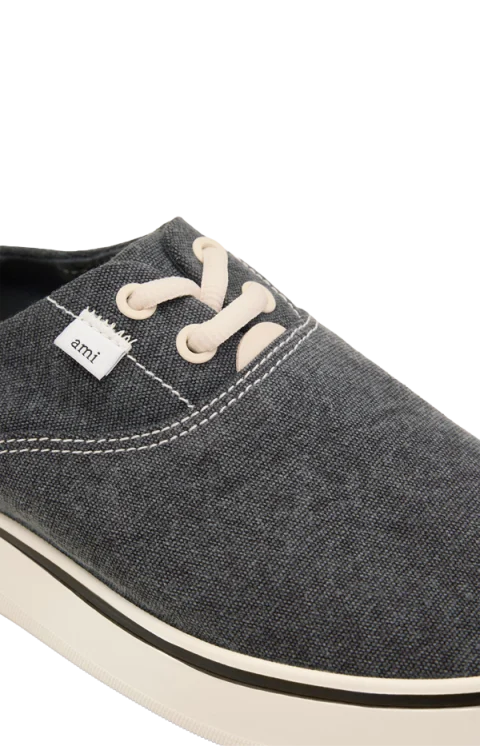 Blue Cotton Tennis Sneakers — снимка 4