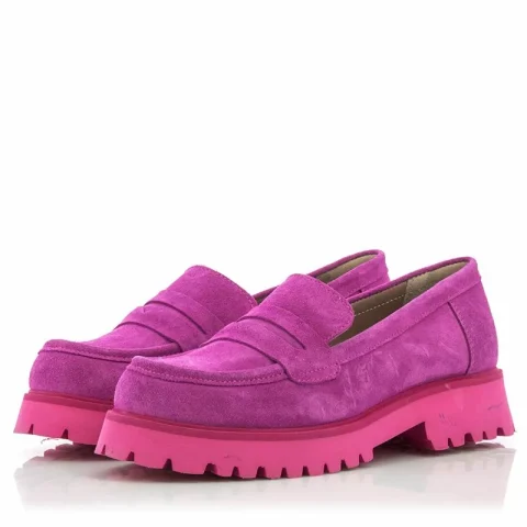 Дамски Лоуфър VENEZIA – 269-596 LEATHER PINK — снимка 3