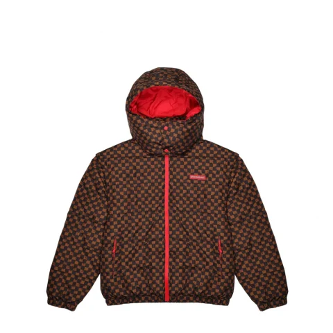 Мъжко кафяво яке две в едно Drip Check SPRAYGROUND