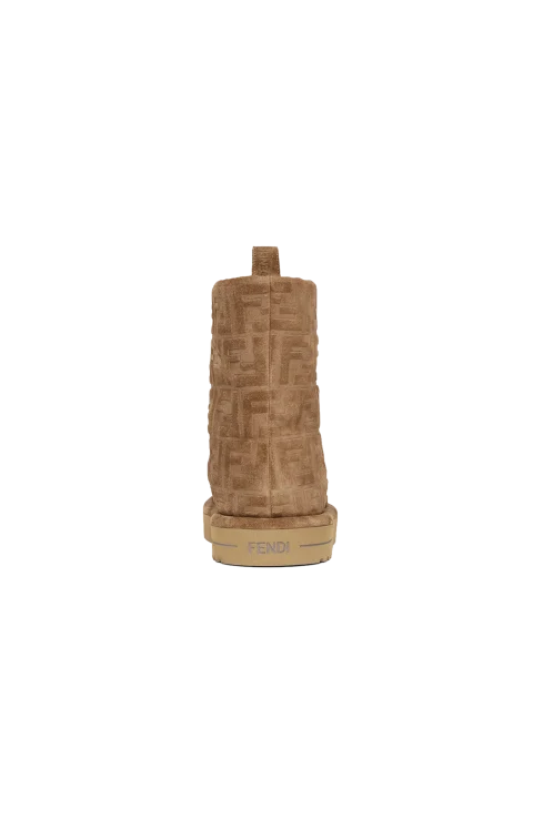 Brown FF Chamois Low Boots — снимка 3