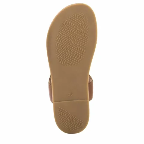 Дамски Равни Чехли MODA IN PELLE – 25091ONEY NAVY TAN 07 — снимка 4