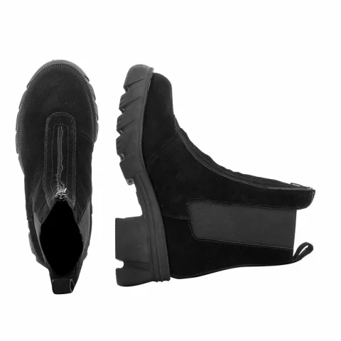 Дамски Боти На Ток CARLO FABIANI – D22KB-4160-LX A20 black suede — снимка 5