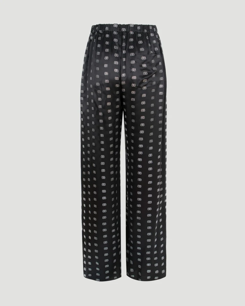 Rhinestone-Embellished Pyjama Pants — снимка 2