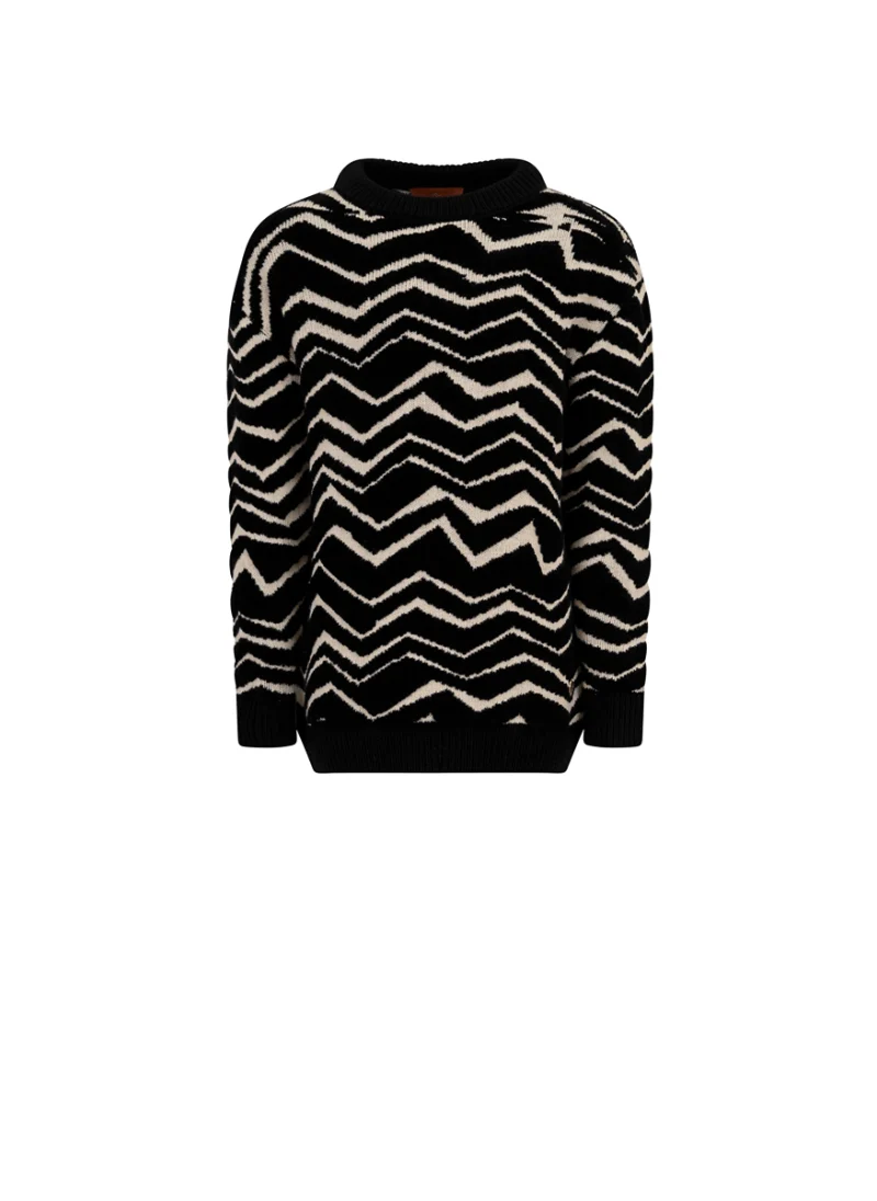 Пуловер с принт 'Zig-Zag' Missoni Kids