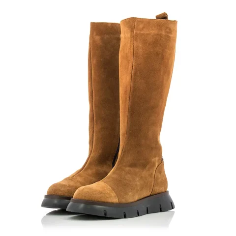 Офицерки CARLO FABIANI – D22KC-2020-LX B89 tabacco suede — снимка 3