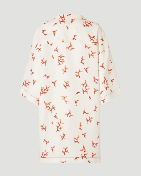 White Linen Long Shirt — снимка 2