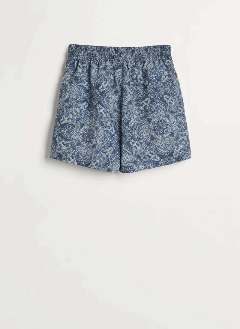 Бански с Paisley принт Brunello Cucinelli Kids 8-10 — снимка 5