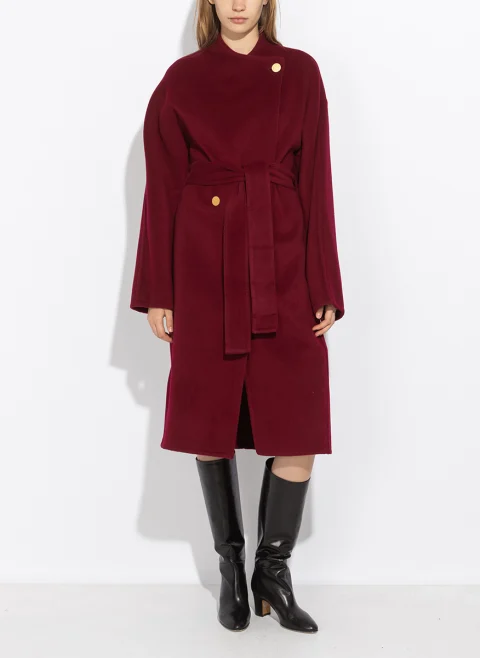 Палто от вълна и кашмир Alberta Ferretti — снимка 5