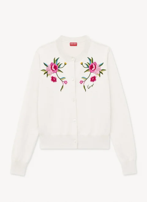 Жилетка с флорална бродерия Kenzo