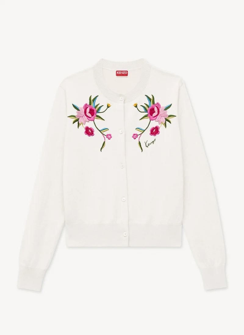 Жилетка с флорална бродерия Kenzo