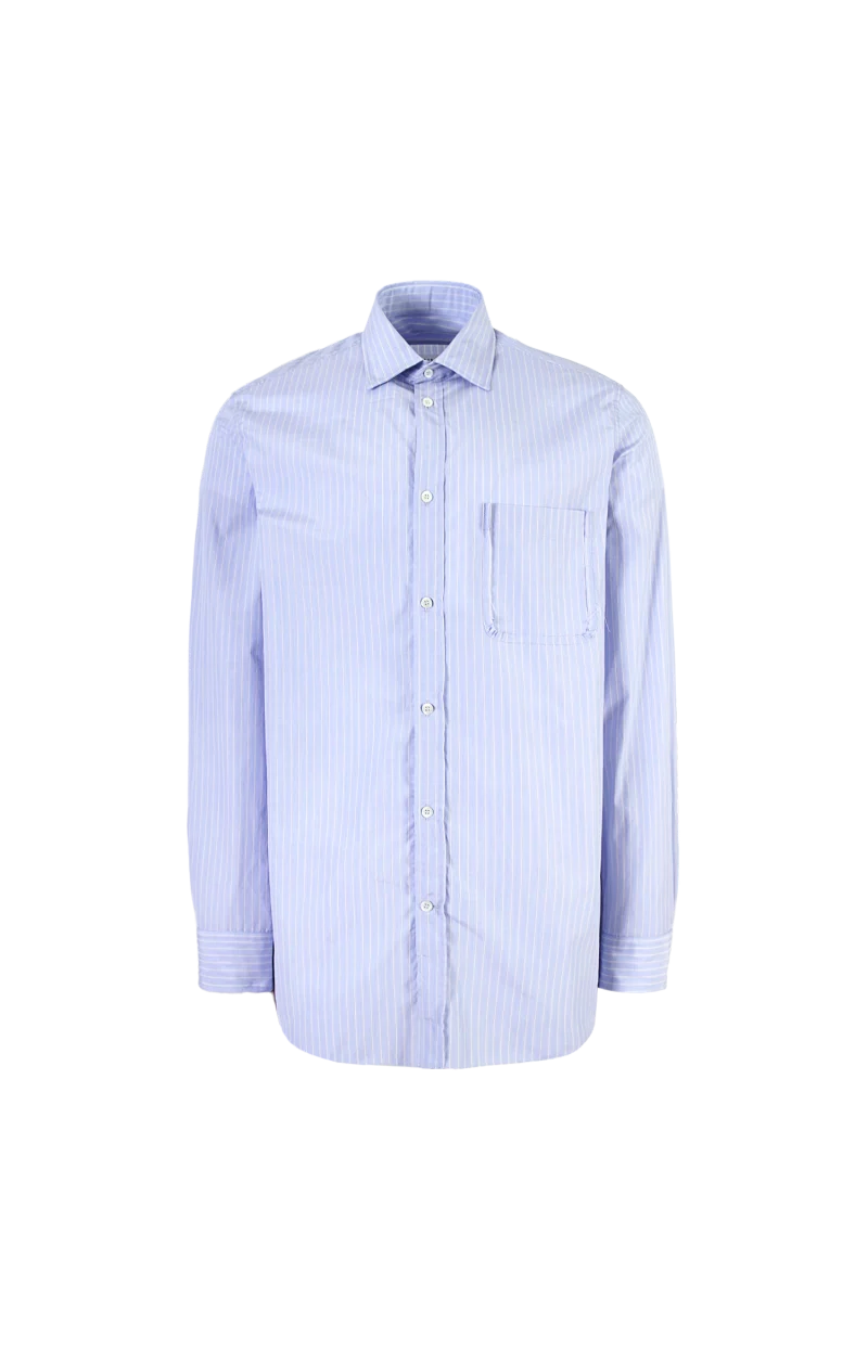 Striped Shirt in Light Blue