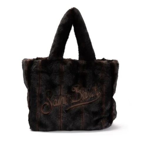 Дамска чанта Vanity Soft Fur SAINT BARTH