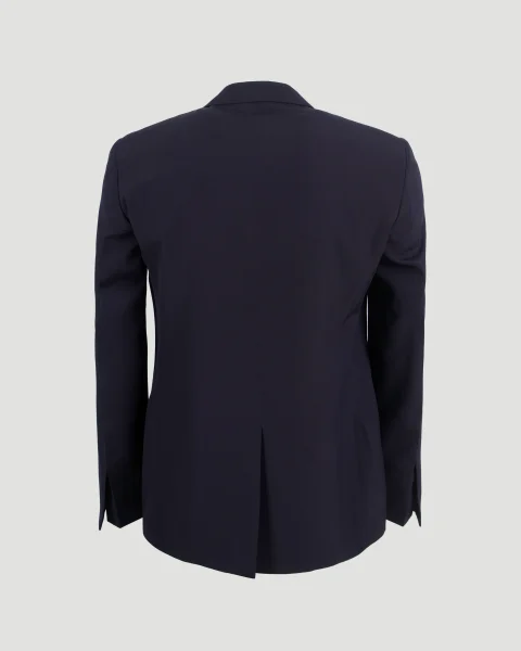 Slim Fit Jacket in Navy — снимка 2