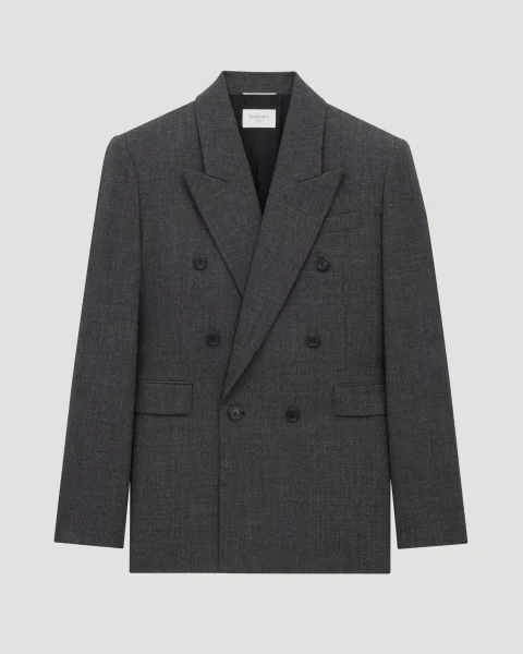 Grey Jacket in Wool