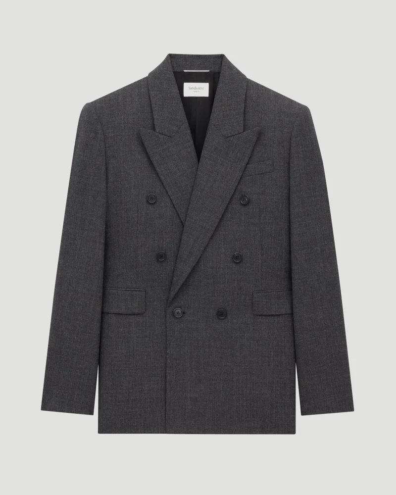 Grey Jacket in Wool