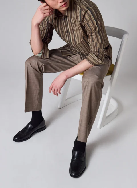 Риза с принт 'Painted Signature Stripe' Paul Smith — снимка 1