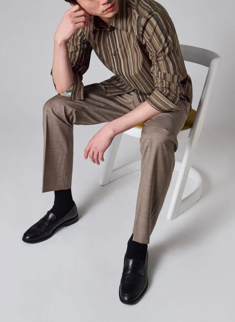 Риза с принт 'Painted Signature Stripe' Paul Smith