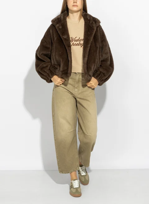 Яке 'Fluffy-texture' Weekend Max Mara Wkdanemone
