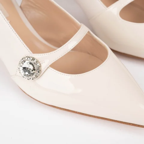 Дамски обувки лак Casadei — снимка 8