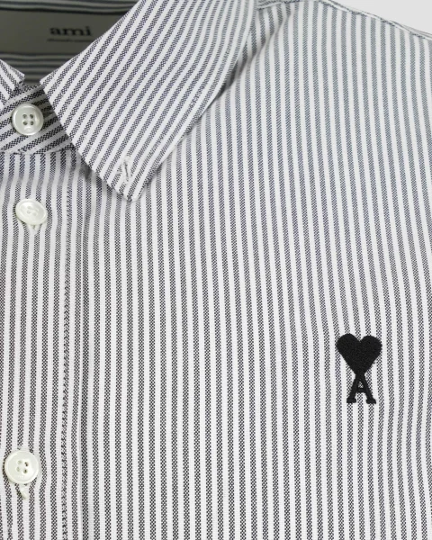 Ami de Coeur Striped Oxford Shirt — снимка 2