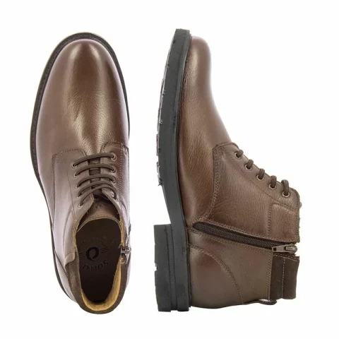Мъжки Ежедневни Боти SOLLU – 39492 XTRA COMFORT OCRE/BROWN — снимка 5