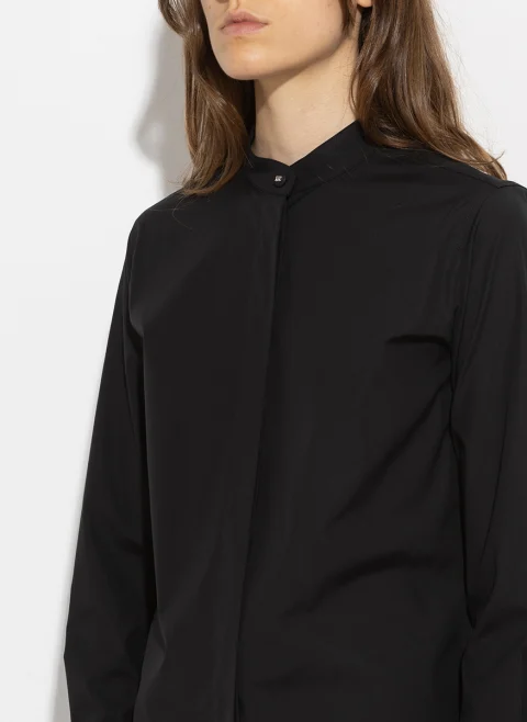 Риза от памучен поплин Max Mara Otranto — снимка 4