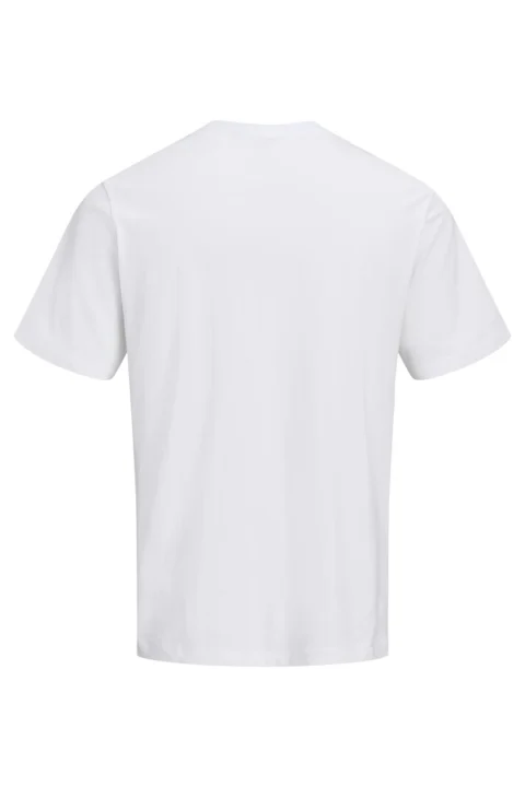 T-Shirt Jprblakevin Ss Fst 12298017 C-N100 white — снимка 2