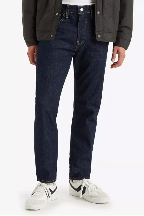 Jeans 502 Taper Dark Indigo Flat Finish 295070280 rock cod — снимка 2