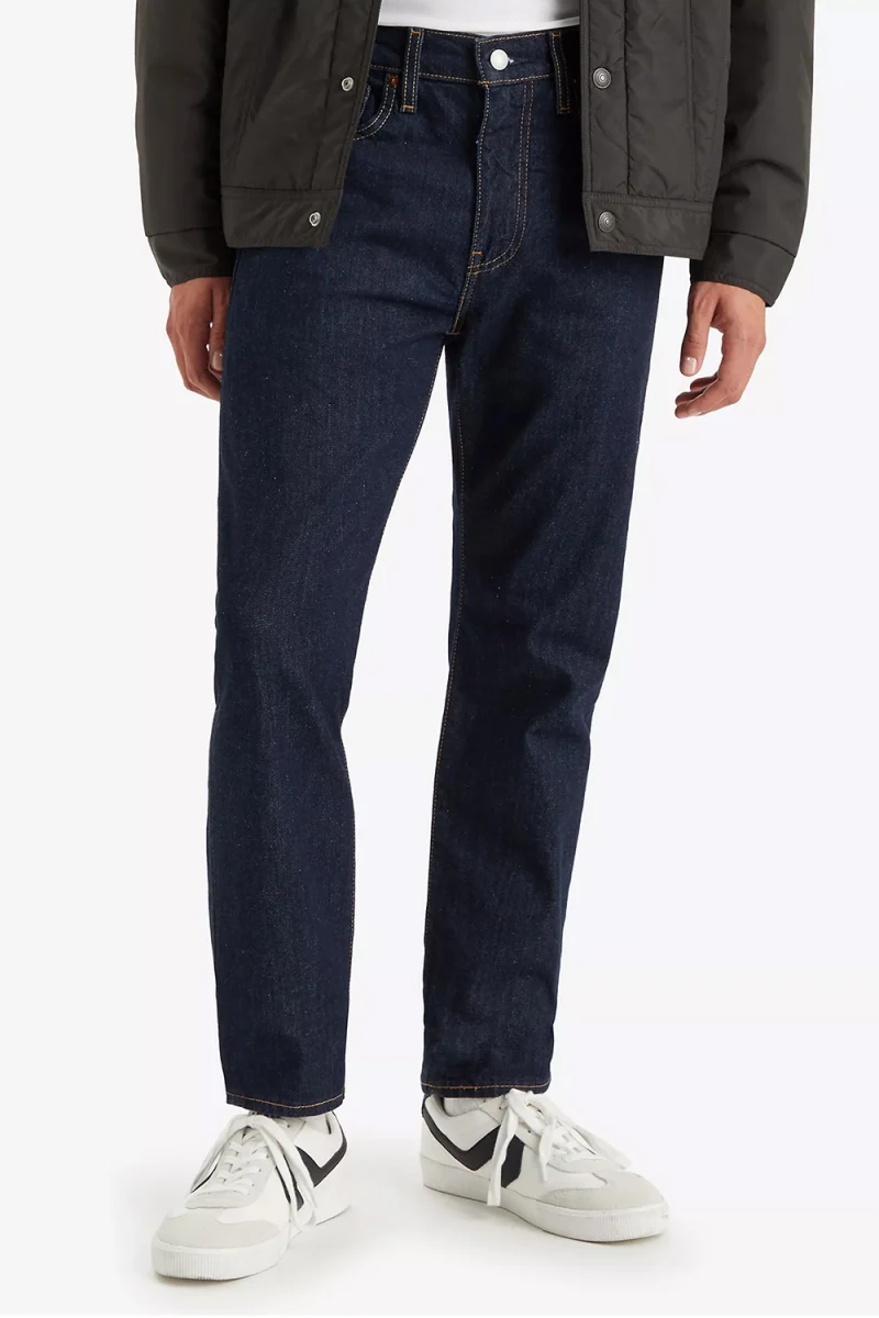 Jeans 502 Taper Dark Indigo Flat Finish 295070280 rock cod — снимка 2
