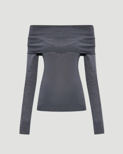 Wool Sweater in Grey