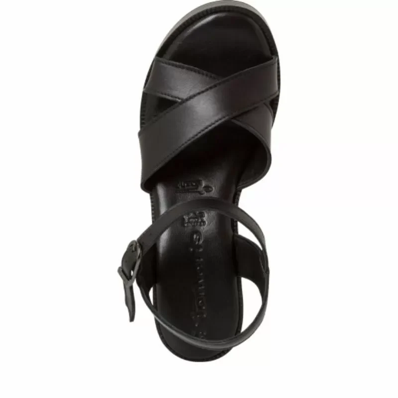 Дамски Сандали На Ток TAMARIS – 1-28022-42-001 BLACK — снимка 5