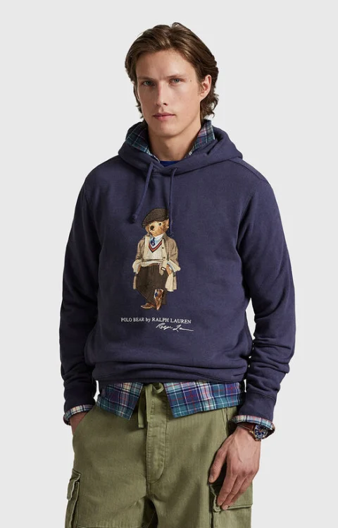 Памучен суитшърт с Polo Bear принт