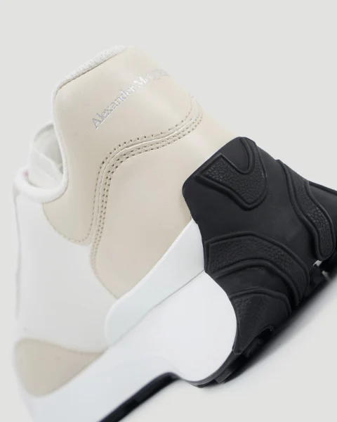 Sprint Runner in White and Porcelain — снимка 4