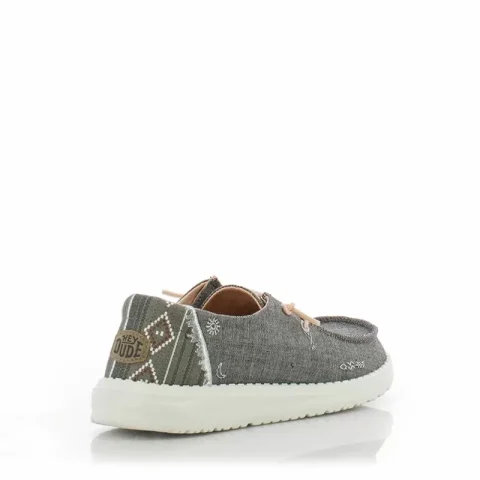 Дамски Ежедневни HEY DUDE – 40054-030 WENDY BOHO GREY — снимка 2