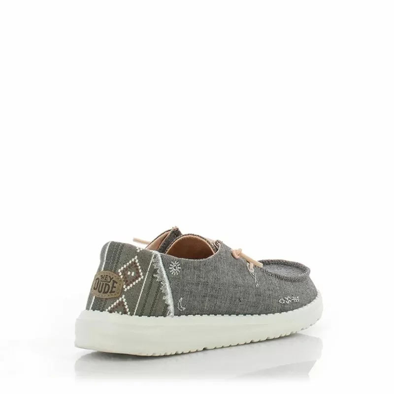 Дамски Ежедневни HEY DUDE – 40054-030 WENDY BOHO GREY — снимка 2