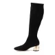 Дамски черни ботуши Casadei — снимка 6