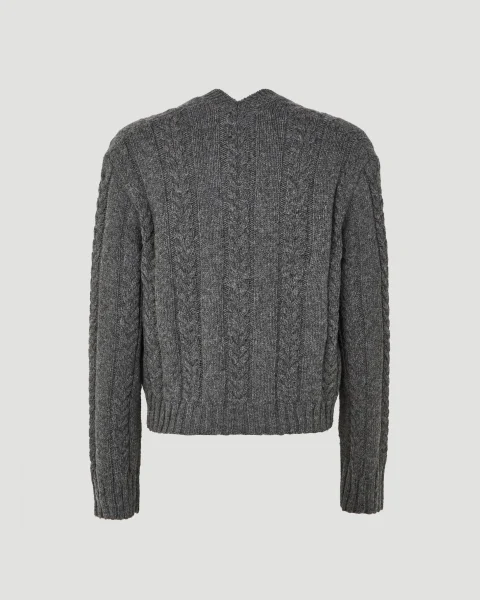 Wool Sweater in Grey — снимка 2