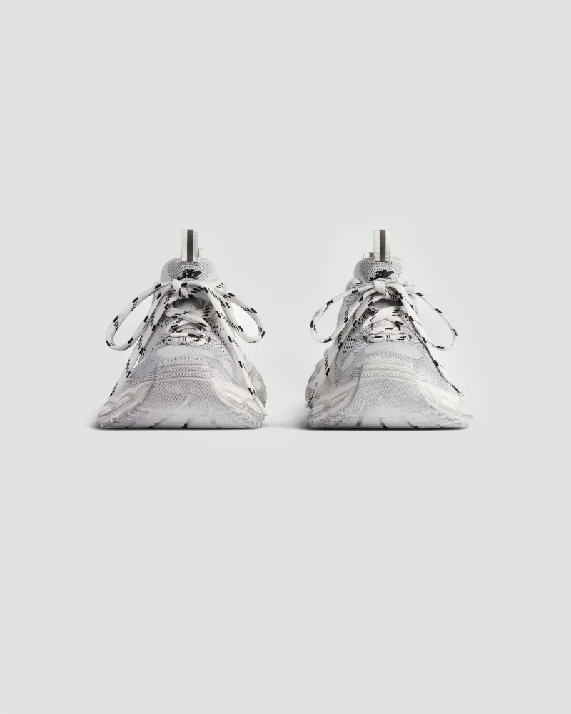 Women's Under Armour® 3XL Knit Sneaker in White and Black — снимка 3