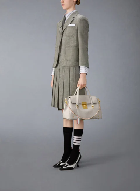 Кожена чанта 'Bolton' Thom Browne — снимка 12