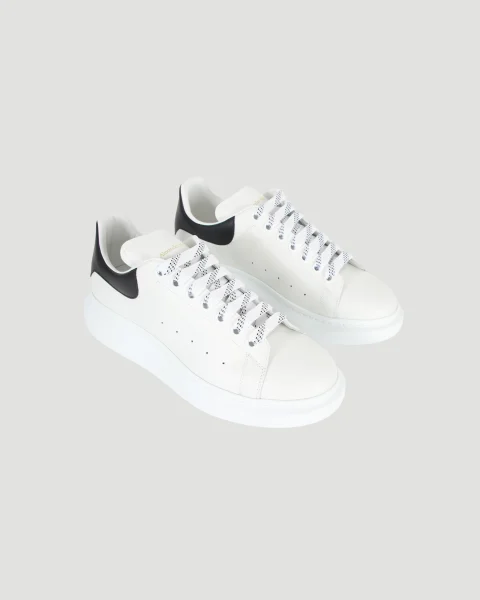 Men's Oversized Sneakers in White and Black — снимка 2