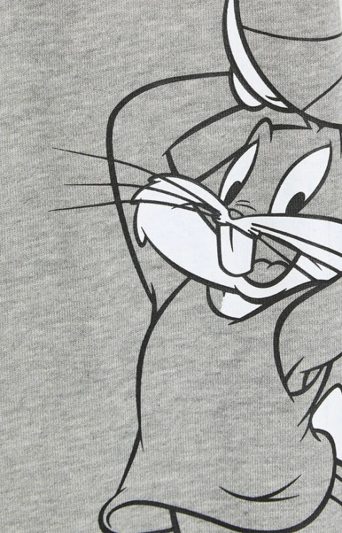 Спортен панталон с принт на Bugs Bunny — снимка 3