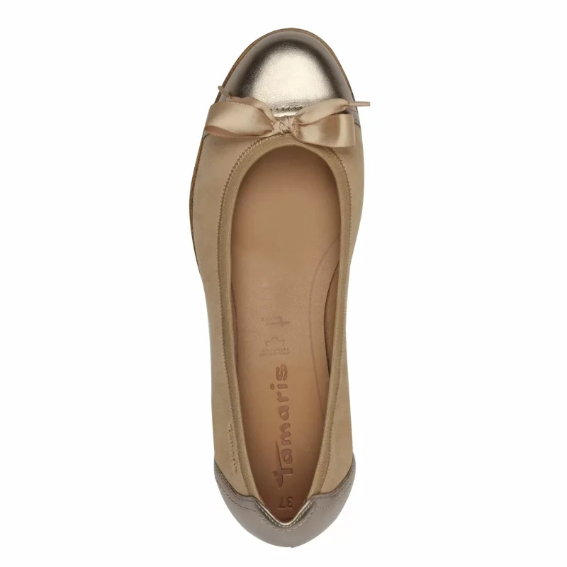 Балерини TAMARIS – 1-22126-43-445 TAN COMB — снимка 5