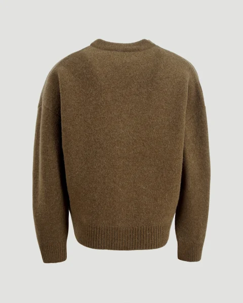 Alpaca Ami de Coeur Cardigan in Hazelnut — снимка 3