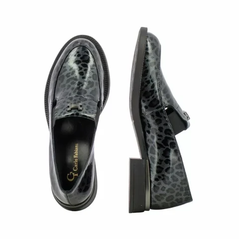Дамски Лоуфър CARLO FABIANI – 26102102 BLACK — снимка 5