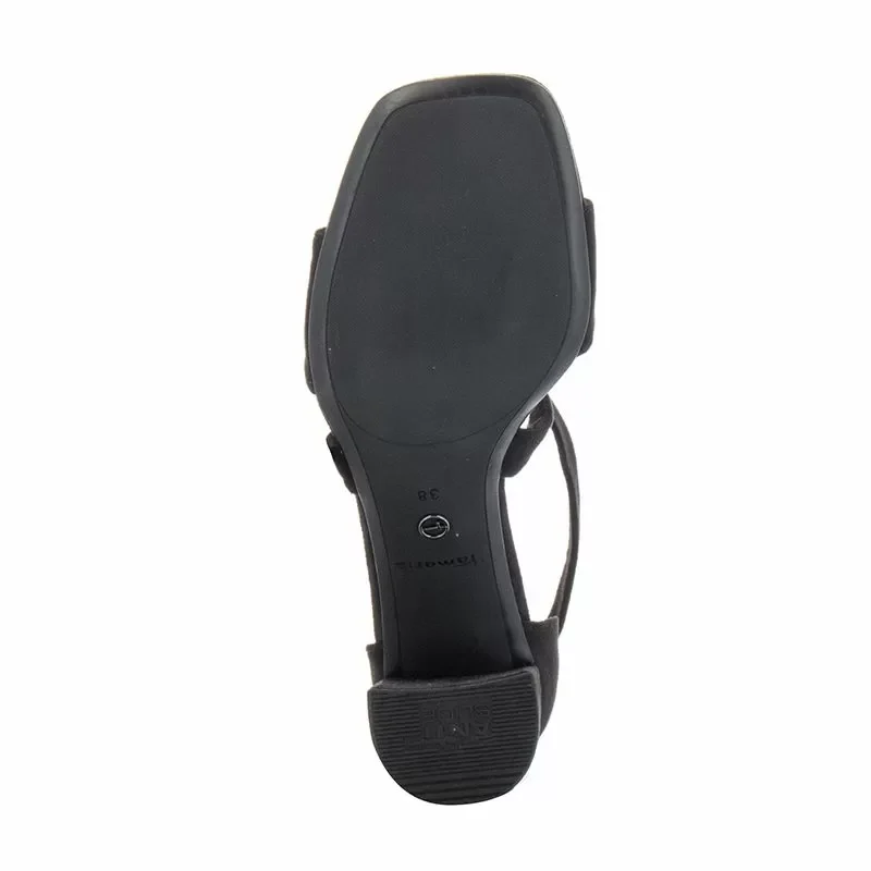 Дамски Сандали На Ток TAMARIS – 1-28310-42-001 BLACK — снимка 4